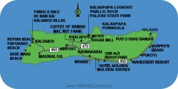 Molokai Map